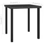 5-teiliges Garten-Ess-Set aus schwarzem synthetischem Rattan von vidaXL, Gartensets - Ref: Foro24-3065694, Preis: 314,37 €, R...