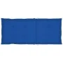 Sillas de jardín 4 uds madera de teca con cojines azul royal de vidaXL, Sillas de jardín - Ref: Foro24-3065540, Precio: 500,6...