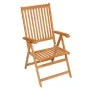 Gartenstühle 4 Stück Teakholz und anthrazitgraue Kissen von vidaXL, Gartenstühle - Ref: Foro24-3065530, Preis: 510,40 €, Raba...