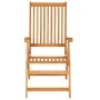 Gartenstühle 4 Stück Teakholz und anthrazitgraue Kissen von vidaXL, Gartenstühle - Ref: Foro24-3065530, Preis: 510,40 €, Raba...