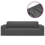 Elastic cover for a 3-seater sofa in anthracite polyester jersey fabric. by vidaXL, Covers - Ref: Foro24-332938, Price: 27,87...