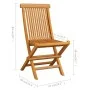 Sillas de jardín plegables 6 unidades madera maciza de teca by vidaXL, Garden chairs - Ref: Foro24-3065527, Price: 355,79 €, ...