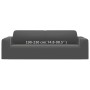 Elastic cover for a 3-seater sofa in anthracite polyester jersey fabric. by vidaXL, Covers - Ref: Foro24-332938, Price: 27,87...