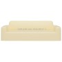 Elastic cover for a 3-seater sofa in cream polyester jersey fabric. by vidaXL, Covers - Ref: Foro24-332946, Price: 25,59 €, D...