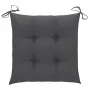 Garden chairs 4 units teak wood with anthracite gray cushions by vidaXL, Garden chairs - Ref: Foro24-3065632, Price: 353,50 €...