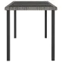 7-piece synthetic rattan gray garden dining set by vidaXL, Garden sets - Ref: Foro24-3065715, Price: 412,62 €, Discount: %