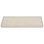 Selbstklebende Sisal-Stufenmatte 15 Stück beige 65x21x4 cm von vidaXL, Treppenmatten - Ref: Foro24-326882, Preis: 84,10 €, Ra...