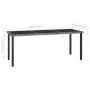 Juego de comedor para jardín 7 piezas ratán sintético gris de vidaXL, Conjuntos de jardín - Ref: Foro24-3065703, Precio: 488,...