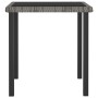 5-teiliges graues Garten-Ess-Set aus synthetischem Rattan von vidaXL, Gartensets - Ref: Foro24-3065712, Preis: 250,05 €, Raba...