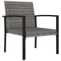 5-Piece Gray Synthetic Rattan Garden Dining Set by vidaXL, Garden sets - Ref: Foro24-3065712, Price: 249,97 €, Discount: %