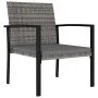 5-teiliges graues Garten-Ess-Set aus synthetischem Rattan von vidaXL, Gartensets - Ref: Foro24-3065712, Preis: 246,34 €, Raba...