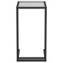 Computer-Beistelltisch aus schwarzem transparentem Glas, 50 x 35 x 65 cm von vidaXL, Seitentische - Ref: Foro24-331650, Preis...