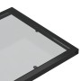 Black transparent glass computer side table 50x35x65cm by vidaXL, Side tables - Ref: Foro24-331650, Price: 46,38 €, Discount: %