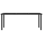 Conjunto de comedor de jardín 7 piezas ratán sintético negro de vidaXL, Conjuntos de jardín - Ref: Foro24-3065697, Precio: 53...