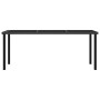Garden dining set 7 pieces black synthetic rattan by vidaXL, Garden sets - Ref: Foro24-3065697, Price: 516,96 €, Discount: %