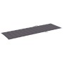 Tumbona con cojín mdera de pino impregnada gris antracita by vidaXL, Loungers - Ref: Foro24-3065849, Price: 145,14 €, Discoun...