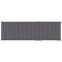 Tumbona con cojín mdera de pino impregnada gris antracita by vidaXL, Loungers - Ref: Foro24-3065849, Price: 145,14 €, Discoun...