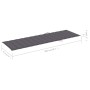 Tumbona con cojín mdera de pino impregnada gris antracita by vidaXL, Loungers - Ref: Foro24-3065849, Price: 145,14 €, Discoun...