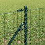 Reja con postes Verde 0.4 x 50 m Acero