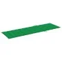 Lounger with green cushion made of impregnated pine wood by vidaXL, Loungers - Ref: Foro24-3065824, Price: 122,36 €, Discount: %
