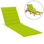 Tumbona doble y cojines verde brillante madera pino impregnada de vidaXL, Tumbonas - Ref: Foro24-3065980, Precio: 318,92 €, D...