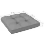 Garden ottoman made of white impregnated pine wood pallets by vidaXL, Modular outdoor sofas - Ref: Foro24-3066423, Price: 65,...