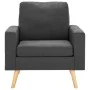 Dark Gray Fabric 2-Piece Sofa Set by vidaXL, Sofas - Ref: Foro24-3056615, Price: 408,62 €, Discount: %
