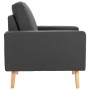 Dark Gray Fabric 2-Piece Sofa Set by vidaXL, Sofas - Ref: Foro24-3056615, Price: 416,11 €, Discount: %
