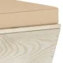 Zentrales Sofa aus Gartenpaletten mit imprägnierten Tannenholzkissen von vidaXL, Modulare Sofas für den Außenbereich - Ref: F...