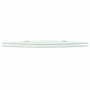 Corner shelves 2 pcs chrome supports white glass 35x35 cm by vidaXL, Shelves and shelves - Ref: Foro24-3051599, Price: 29,10 ...