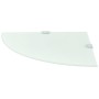 Eckregale 2 Stk. Chromstützen Weißglas 35x35 cm von vidaXL, Regale und Regale - Ref: Foro24-3051599, Preis: 29,60 €, Rabatt: %