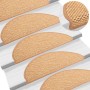 Selbstklebende Sisal-Stufenmatte, 15 Stück, orange, 65 x 21 x 4 cm von vidaXL, Treppenmatten - Ref: Foro24-326877, Preis: 126...