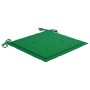 Gartenstühle 2 Stück aus massivem Teakholz mit grünen Kissen von vidaXL, Gartenstühle - Ref: Foro24-3062735, Preis: 306,80 €,...