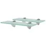 Floating shelves 2 units glass 8 mm 30x10 cm by vidaXL, Shelves and shelves - Ref: Foro24-3051494, Price: 19,31 €, Discount: %