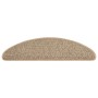 Alfombrilla autoadhesiva escalera sisal 15 uds beige 65x21x4 cm by vidaXL, Stair mats - Ref: Foro24-326878, Price: 117,72 €, ...