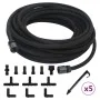 Poröser Gartenschlauch aus schwarzem Gummi, 16 mm, 10 m von vidaXL, Gartenschläuche - Ref: Foro24-154502, Preis: 24,54 €, Rab...