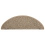Alfombrilla autoadhesiva escalera sisal 15 uds beige 65x21x4 cm by vidaXL, Stair mats - Ref: Foro24-326878, Price: 117,72 €, ...