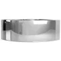 Washbasin with overflow 45x32x12.5 cm silver ceramic by vidaXL, Sinks - Ref: Foro24-143481, Price: 84,91 €, Discount: %