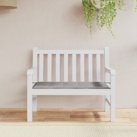 Cojín de banco de jardín tela Oxford gris 120x50x3 cm de vidaXL, Cojines para sillas y sofás - Ref: Foro24-43194, Precio: 21,...