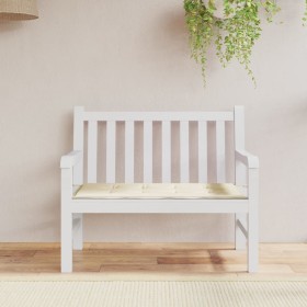 Cojín de banco de jardín tela Oxford crema 100x50x3 cm de vidaXL, Cojines para sillas y sofás - Ref: Foro24-43197, Precio: 21...