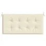 Gartenbankauflage Oxford-Stoff creme 120x50x3 cm von vidaXL, Kissen für Stühle und Sofas - Ref: Foro24-43198, Preis: 23,49 €,...