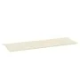 Cojín de banco de jardín tela Oxford blanco crema 150x50x3 cm by vidaXL, Cushions for chairs and sofas - Ref: Foro24-43199, P...