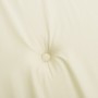 Cojín de banco de jardín tela Oxford blanco crema 150x50x3 cm by vidaXL, Cushions for chairs and sofas - Ref: Foro24-43199, P...
