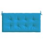 Gartenbankauflage Oxford-Stoff blau 100x50x3 cm von vidaXL, Kissen für Stühle und Sofas - Ref: Foro24-43201, Preis: 17,57 €, ...
