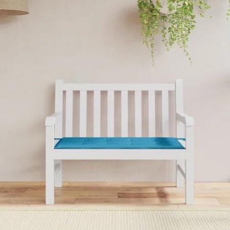 Gartenbankkissen Oxford blauer Stoff 120x50x3 cm von vidaXL, Kissen für Stühle und Sofas - Ref: Foro24-43202, Preis: 19,11 €,...