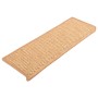 Selbstklebende Sisal-Stufenmatte, 15 Stück, orange, 65 x 21 x 4 cm von vidaXL, Treppenmatten - Ref: Foro24-326889, Preis: 112...