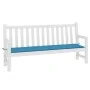 Gartenbankauflage Oxford-Stoff blau 150x50x3 cm von vidaXL, Kissen für Stühle und Sofas - Ref: Foro24-43203, Preis: 19,21 €, ...