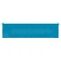 Garden bench cushion Oxford fabric blue 150x50x3 cm by vidaXL, Cushions for chairs and sofas - Ref: Foro24-43203, Price: 19,2...