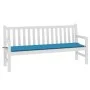 Gartenbankauflage Oxford-Stoff blau 180x50x3 cm von vidaXL, Kissen für Stühle und Sofas - Ref: Foro24-43204, Preis: 16,59 €, ...