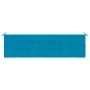 Garden bench cushion Oxford fabric blue 180x50x3 cm by vidaXL, Cushions for chairs and sofas - Ref: Foro24-43204, Price: 16,5...